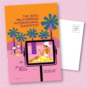 2024 Palm Springs International Shortfest Postcard