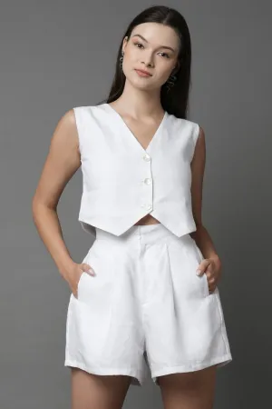 Aerial Shorts- White - 100% Hemp