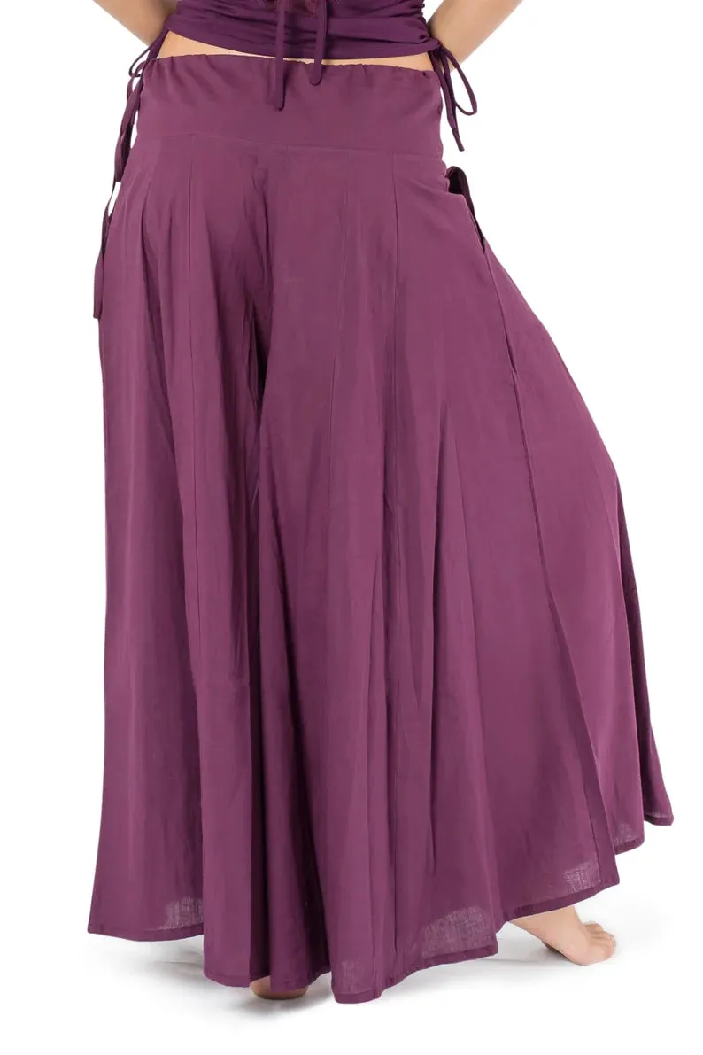 AIKIDO LOOSE SKIRT PANTS