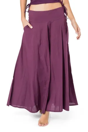 AIKIDO LOOSE SKIRT PANTS