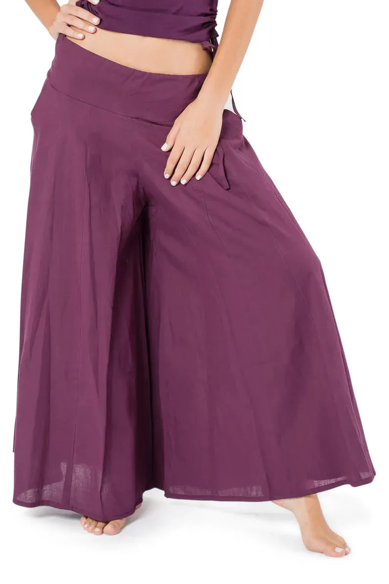 AIKIDO LOOSE SKIRT PANTS
