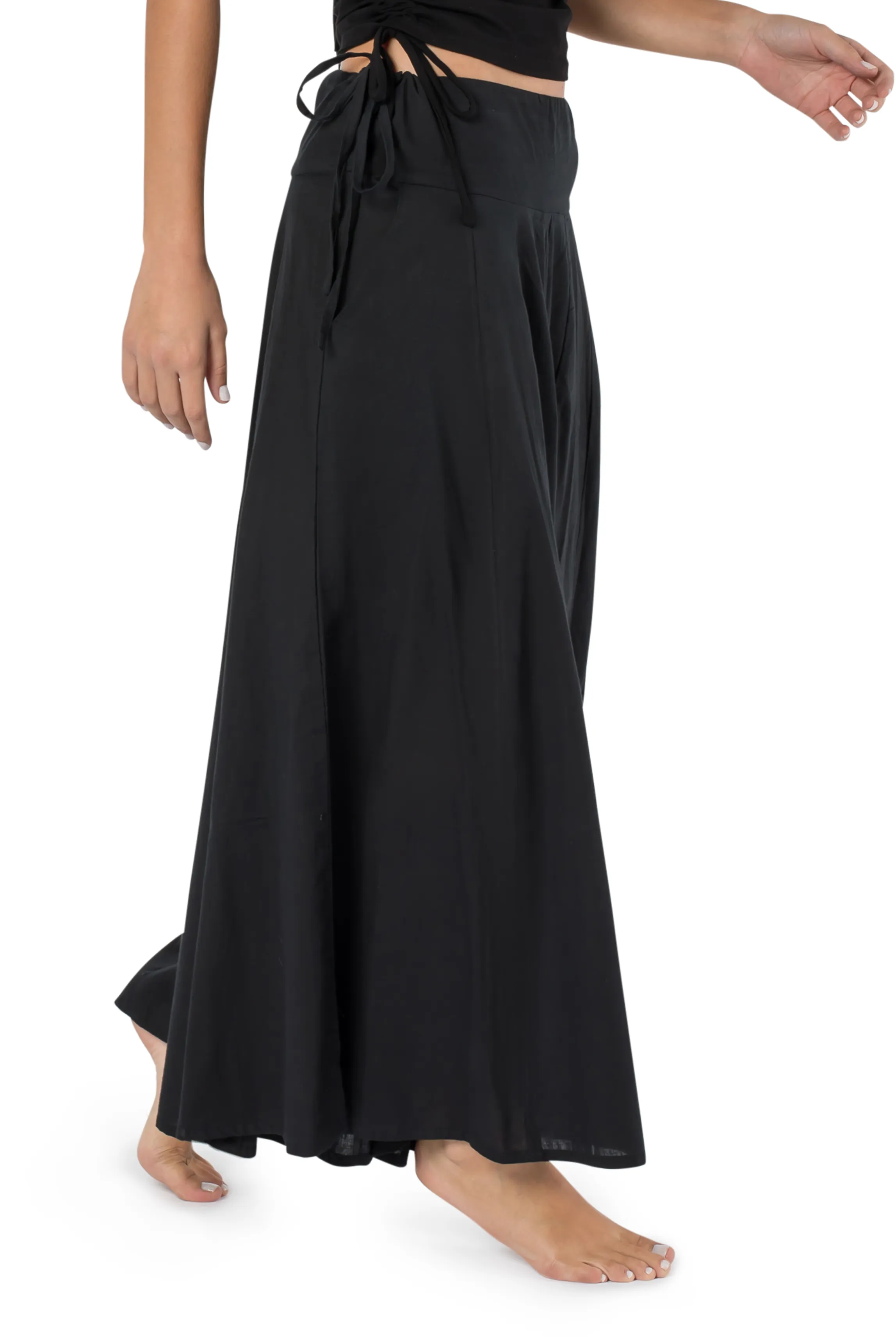 AIKIDO LOOSE SKIRT PANTS