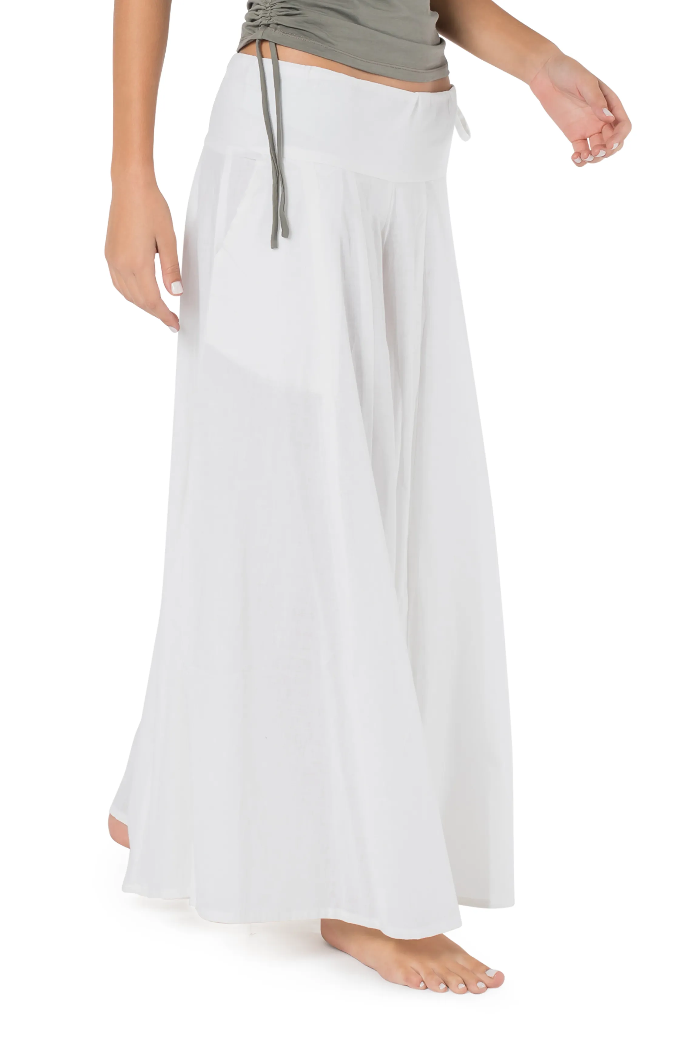 AIKIDO LOOSE SKIRT PANTS