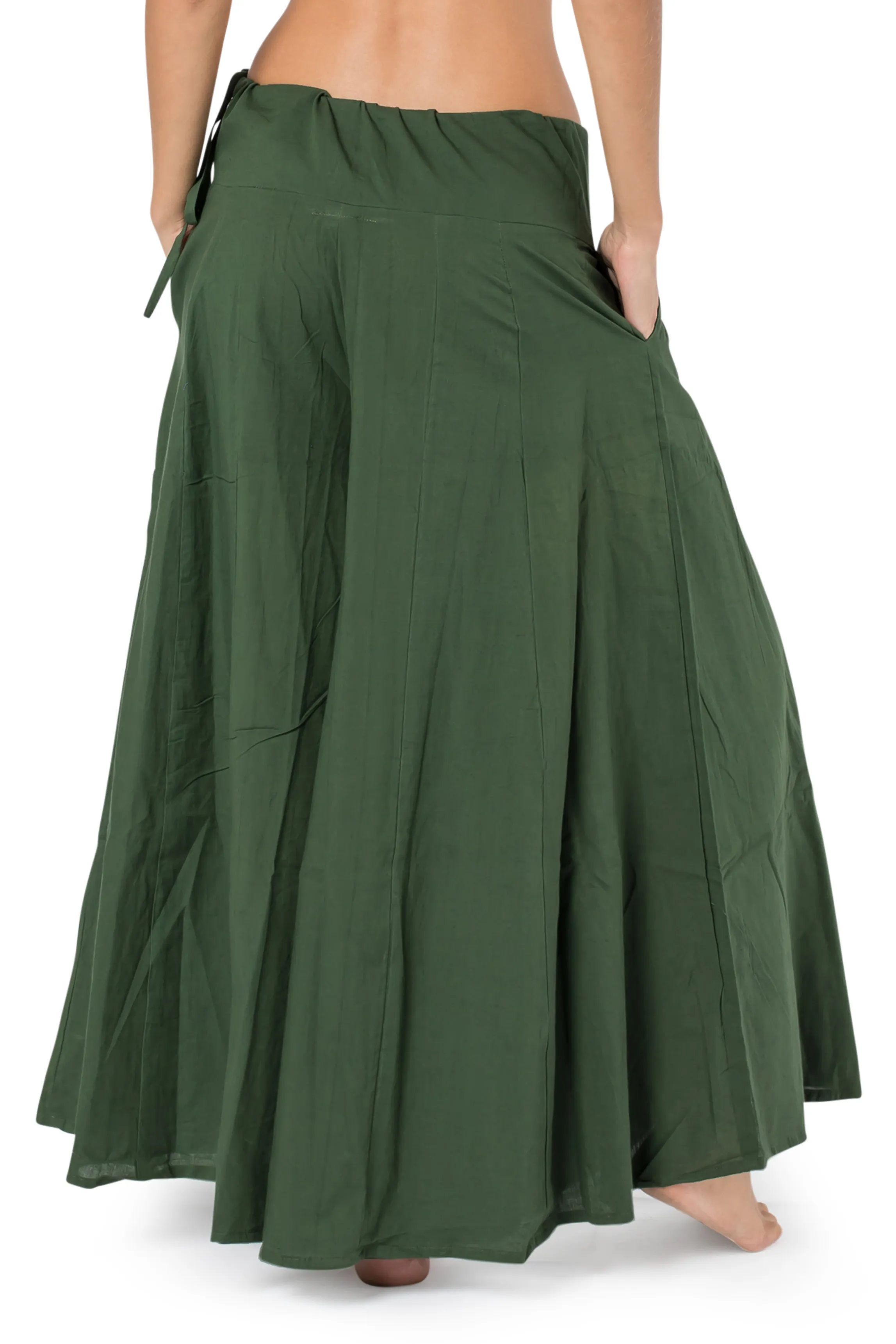 AIKIDO LOOSE SKIRT PANTS