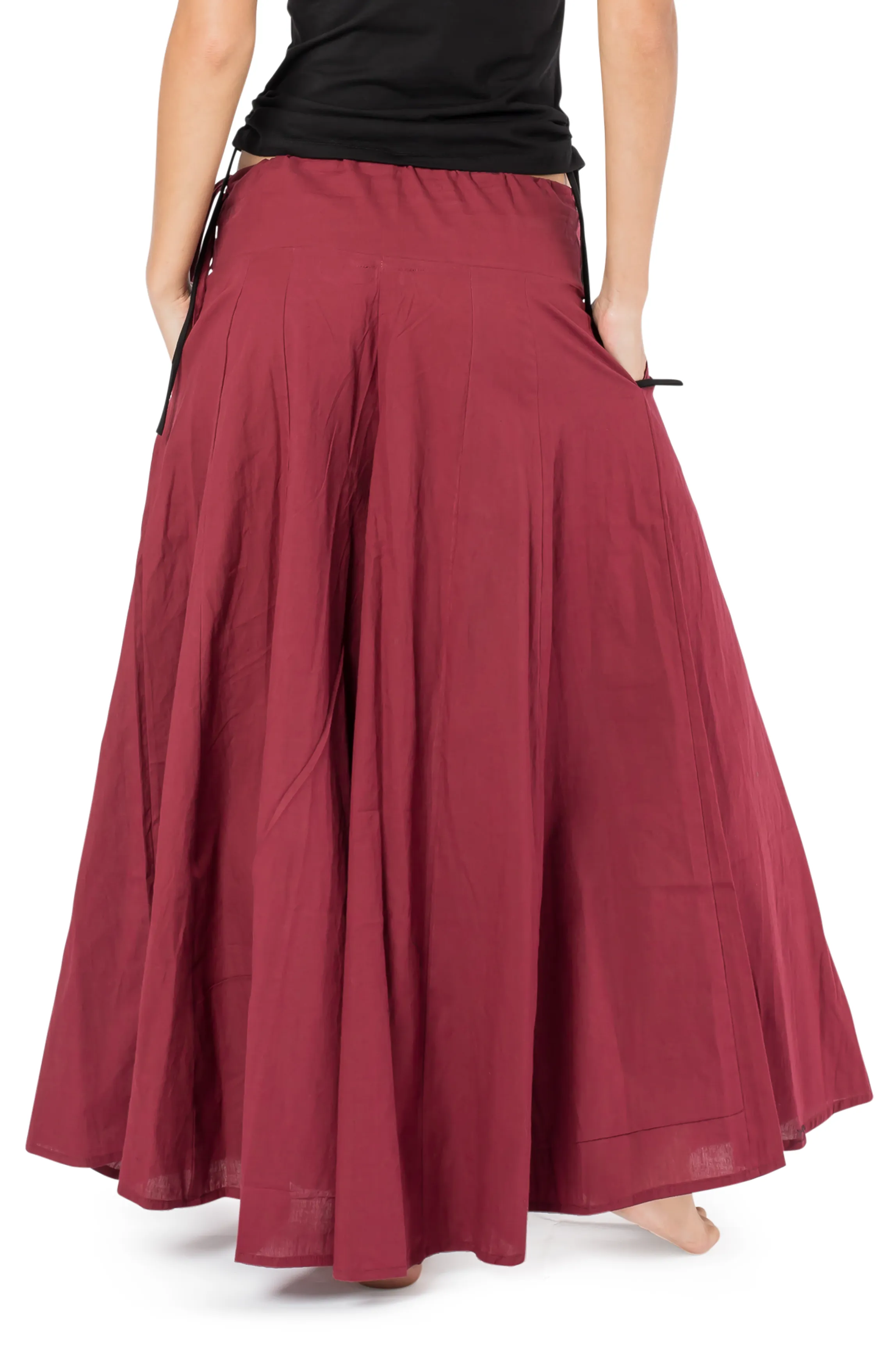 AIKIDO LOOSE SKIRT PANTS