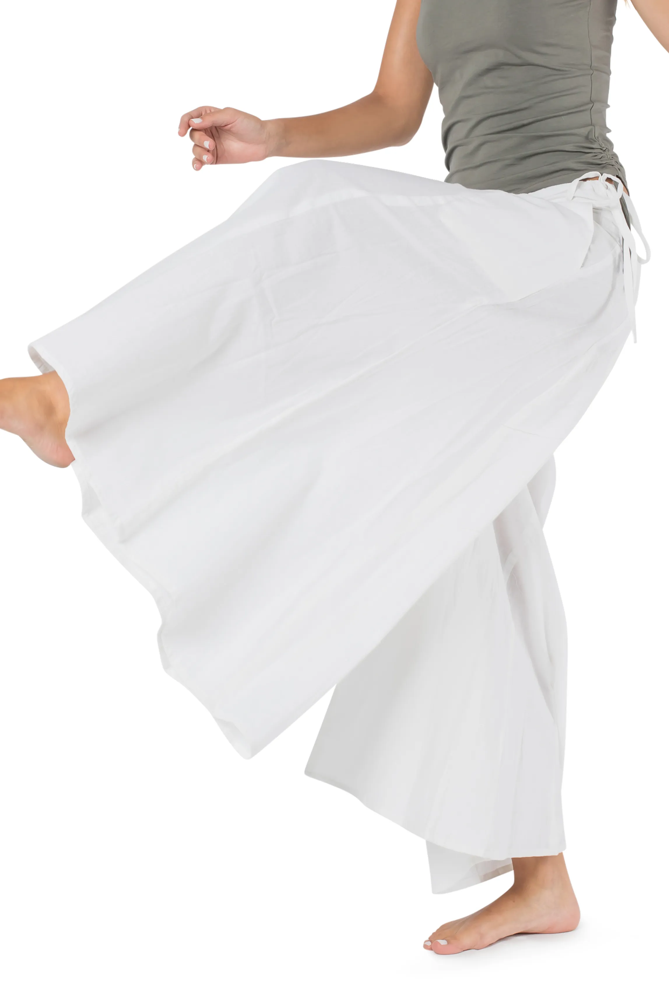 AIKIDO LOOSE SKIRT PANTS
