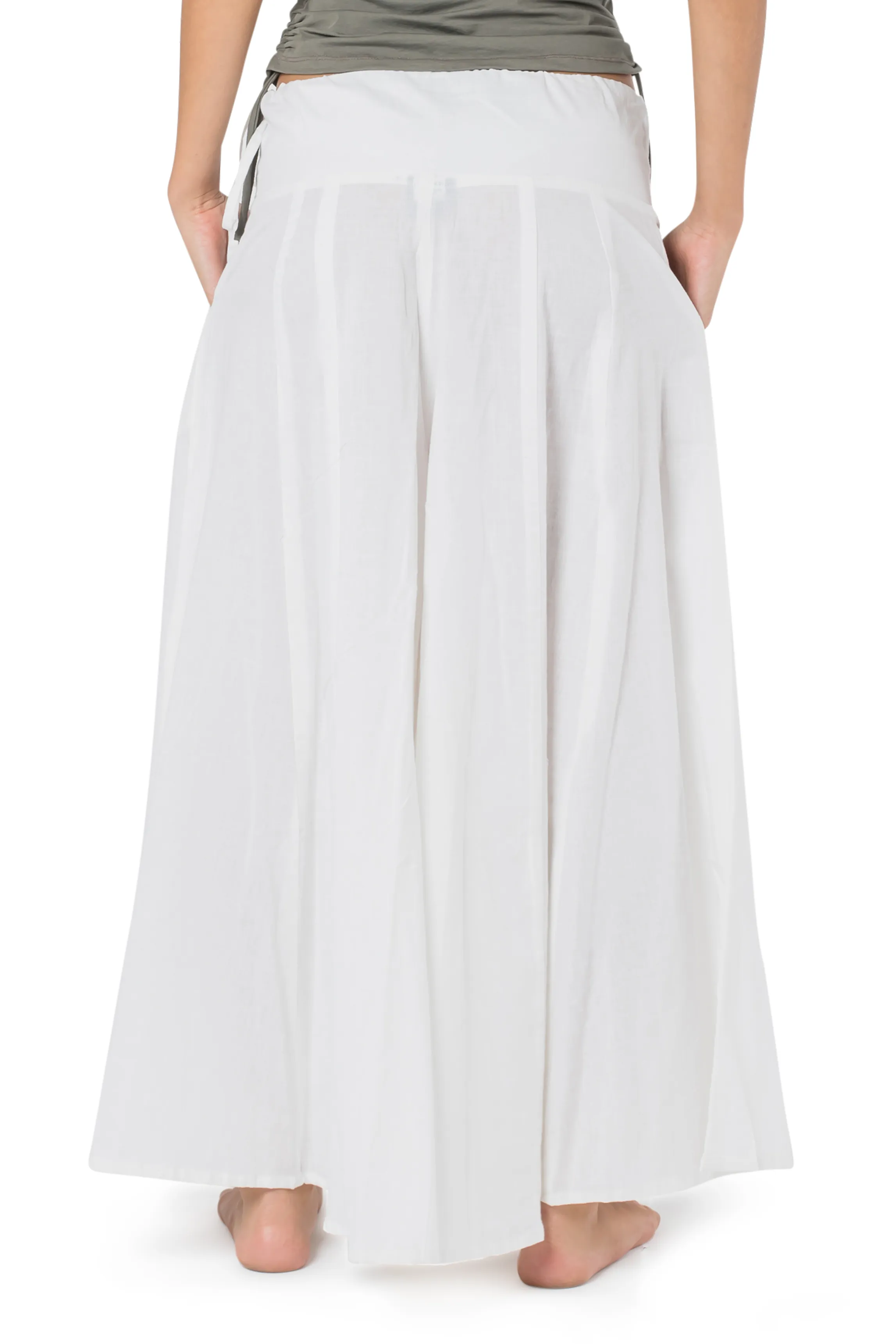 AIKIDO LOOSE SKIRT PANTS