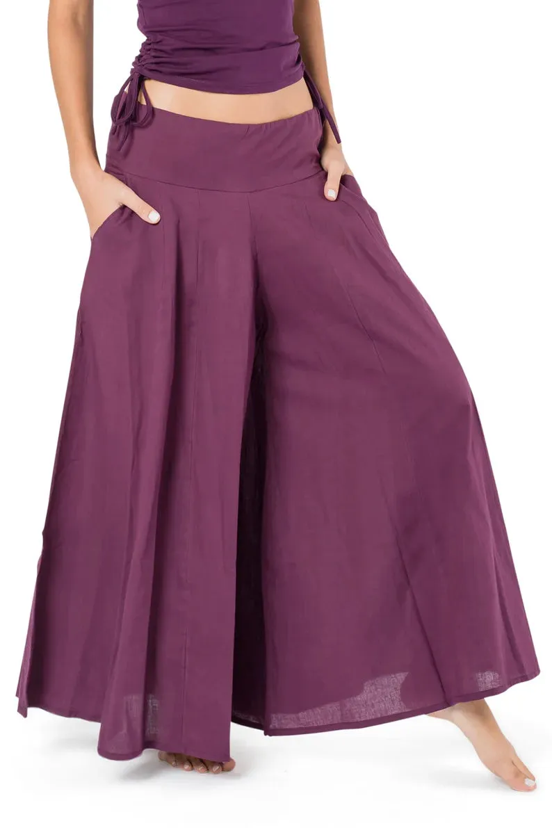 AIKIDO LOOSE SKIRT PANTS