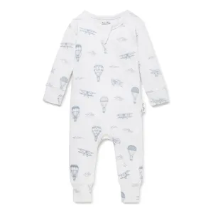 Air Balloon Zip Romper