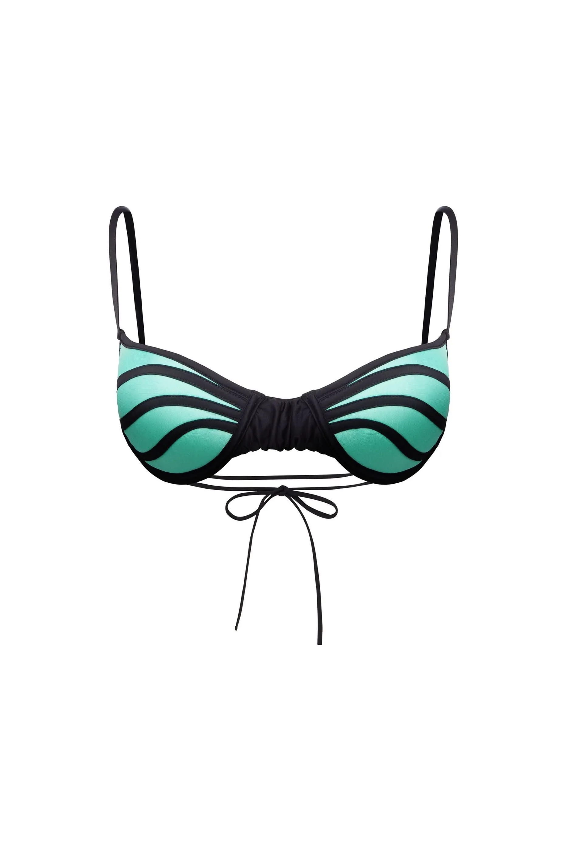 Allure Cyan Top