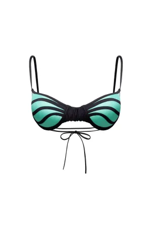 Allure Cyan Top