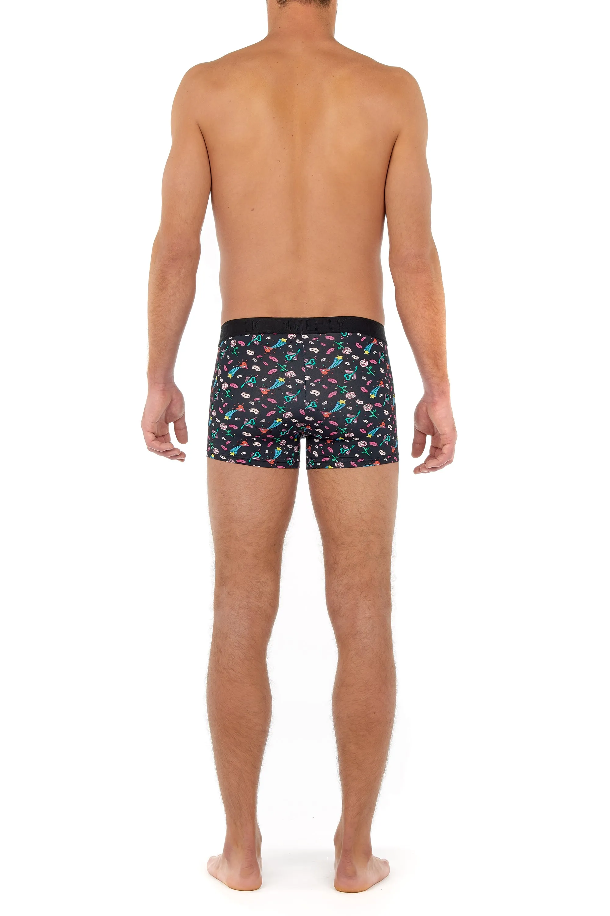 Amour Boxer Briefs | Black Print 402507-I004