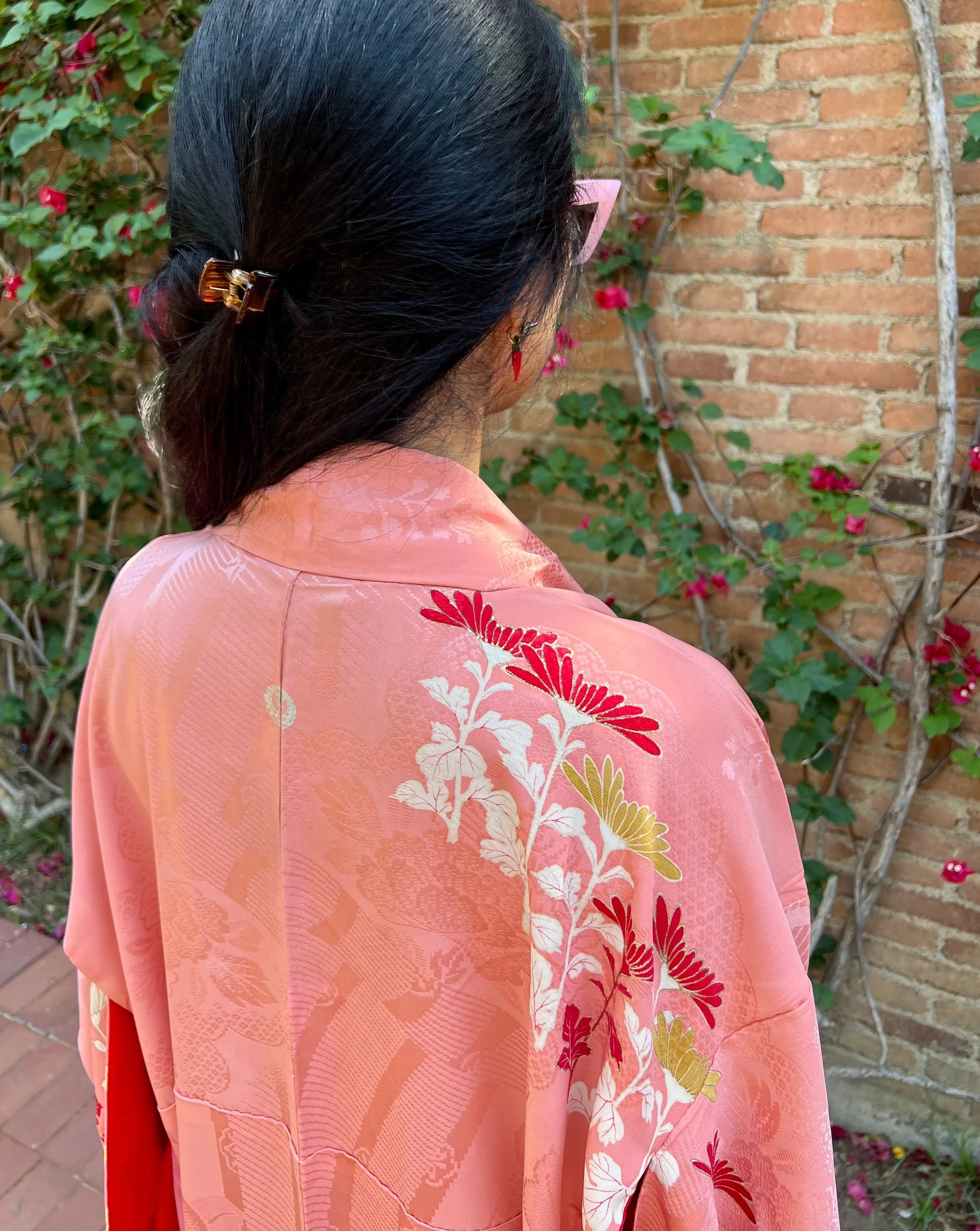 ANTIQUE KIMONO・MOMOIRO 桃色
