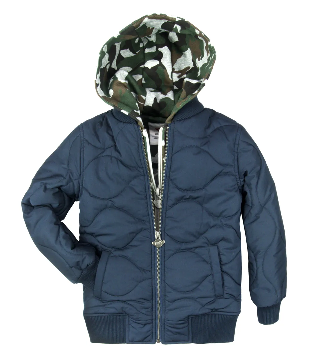 Appaman - BX Bomber Jacket in Denim Blue
