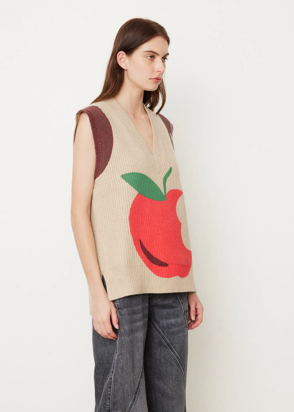 Apple V-Neck Vest