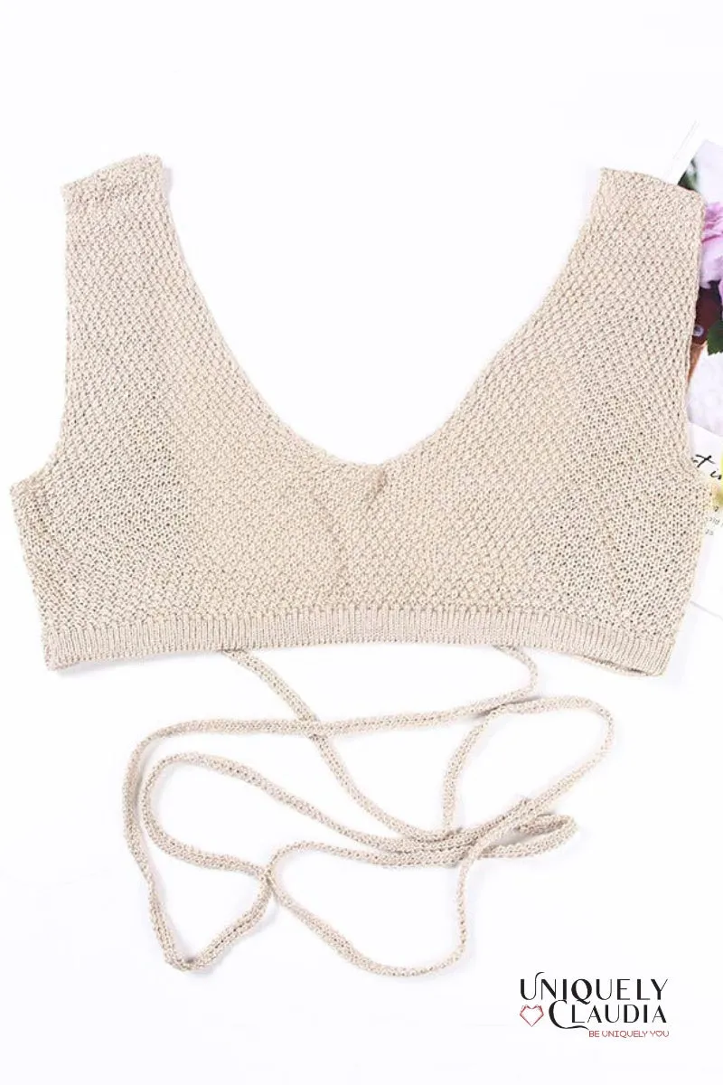 Ariel Knit Swimwear Cover Up Skirt Set
