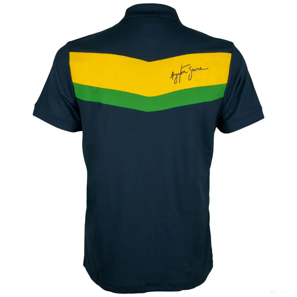 Ayrton Senna Polo, Racing, Blue, 2020