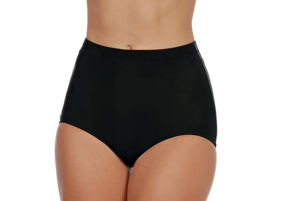Basic Swim Brief Black- 42545