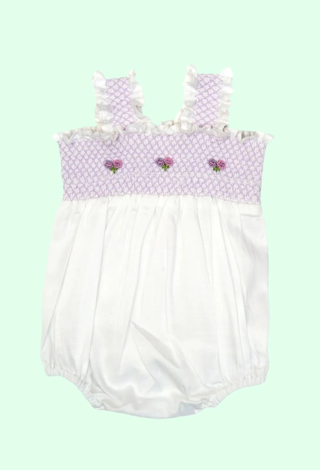 Bella & Emma Madison Baby Girl Bubble Romper