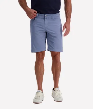 Bermuda 5 Pkt Slim Fit Nicolas in Azure