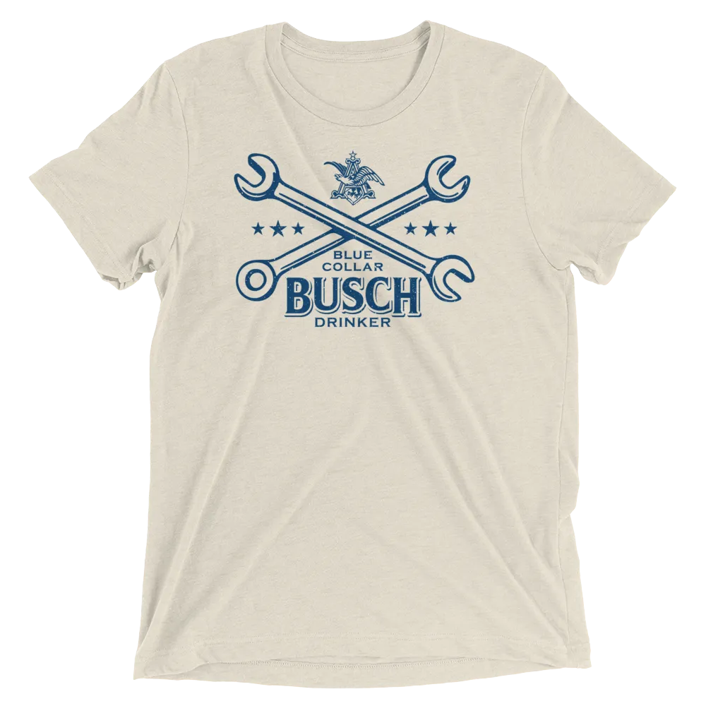 Blue Collar Busch Beer Drinker T-Shirt