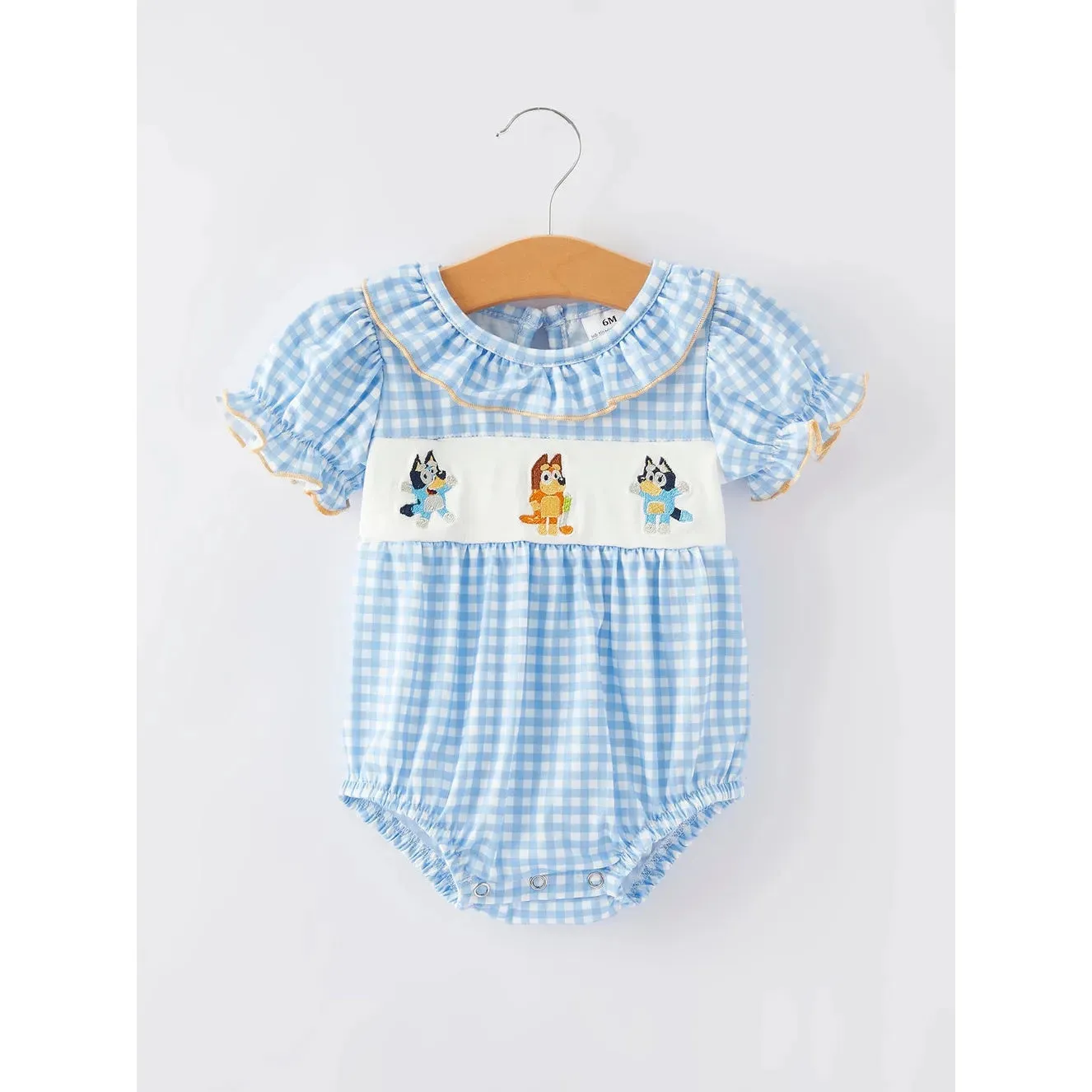 Bluey Plaid Romper