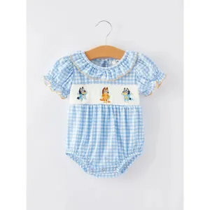 Bluey Plaid Romper