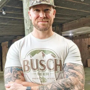 Busch Beer Outdoors Logo T-Shirt