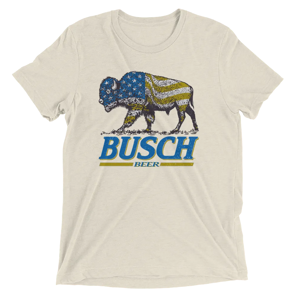 Busch Beer USA Bison T-Shirt