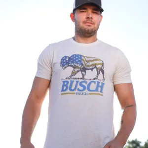 Busch Beer USA Bison T-Shirt