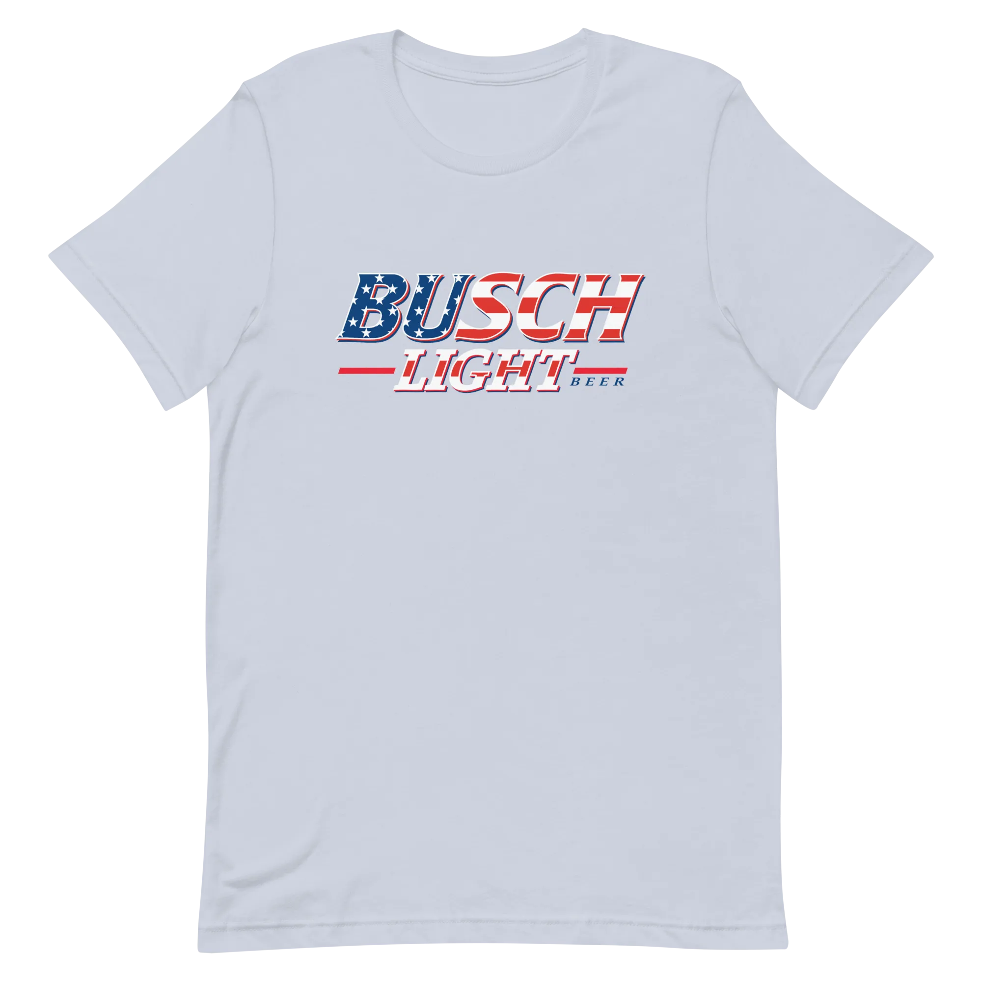 Busch Light '90s USA Flag Logo T-Shirt