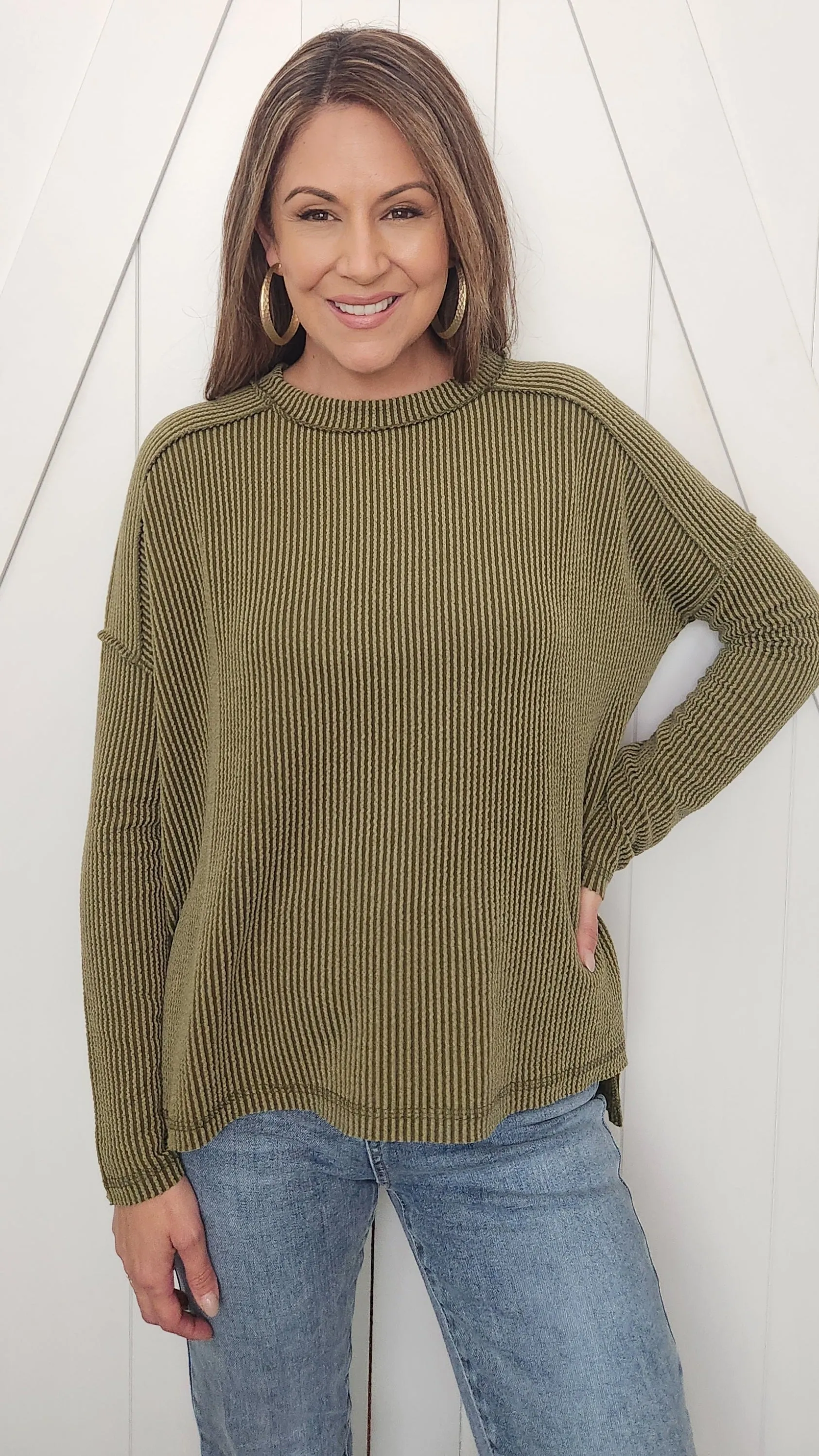 Casual For Everyday-Olive