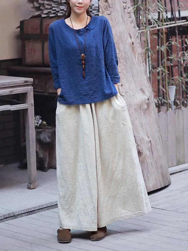 Chicmy-Super Loose Cotton Yoga Pants