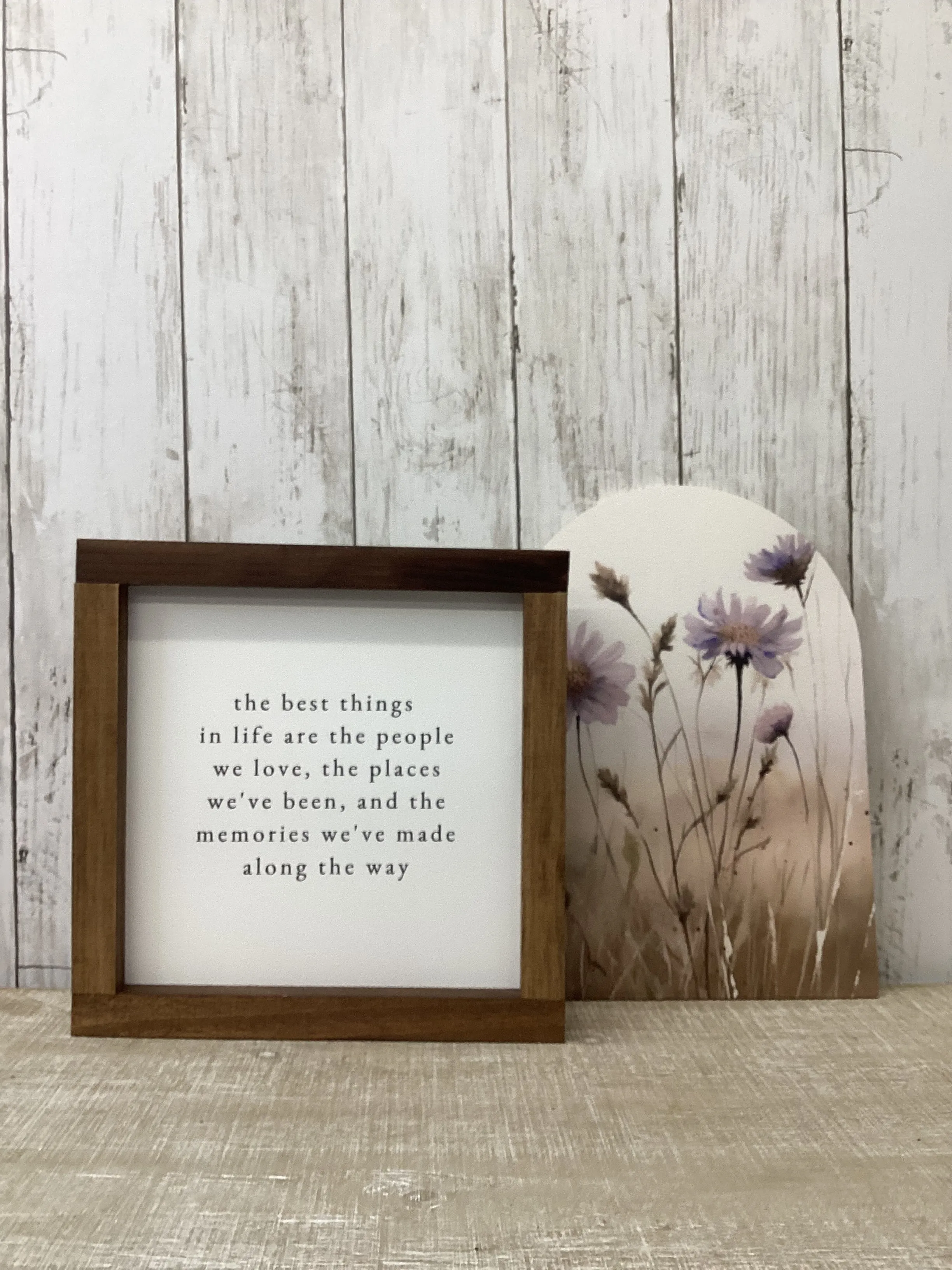 Clara, Arch Vintage Print Sign