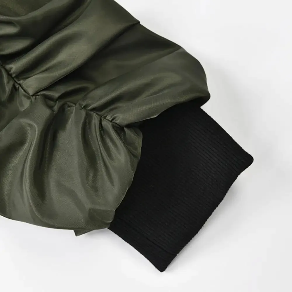 Cold Shoulder Cropped Jacket