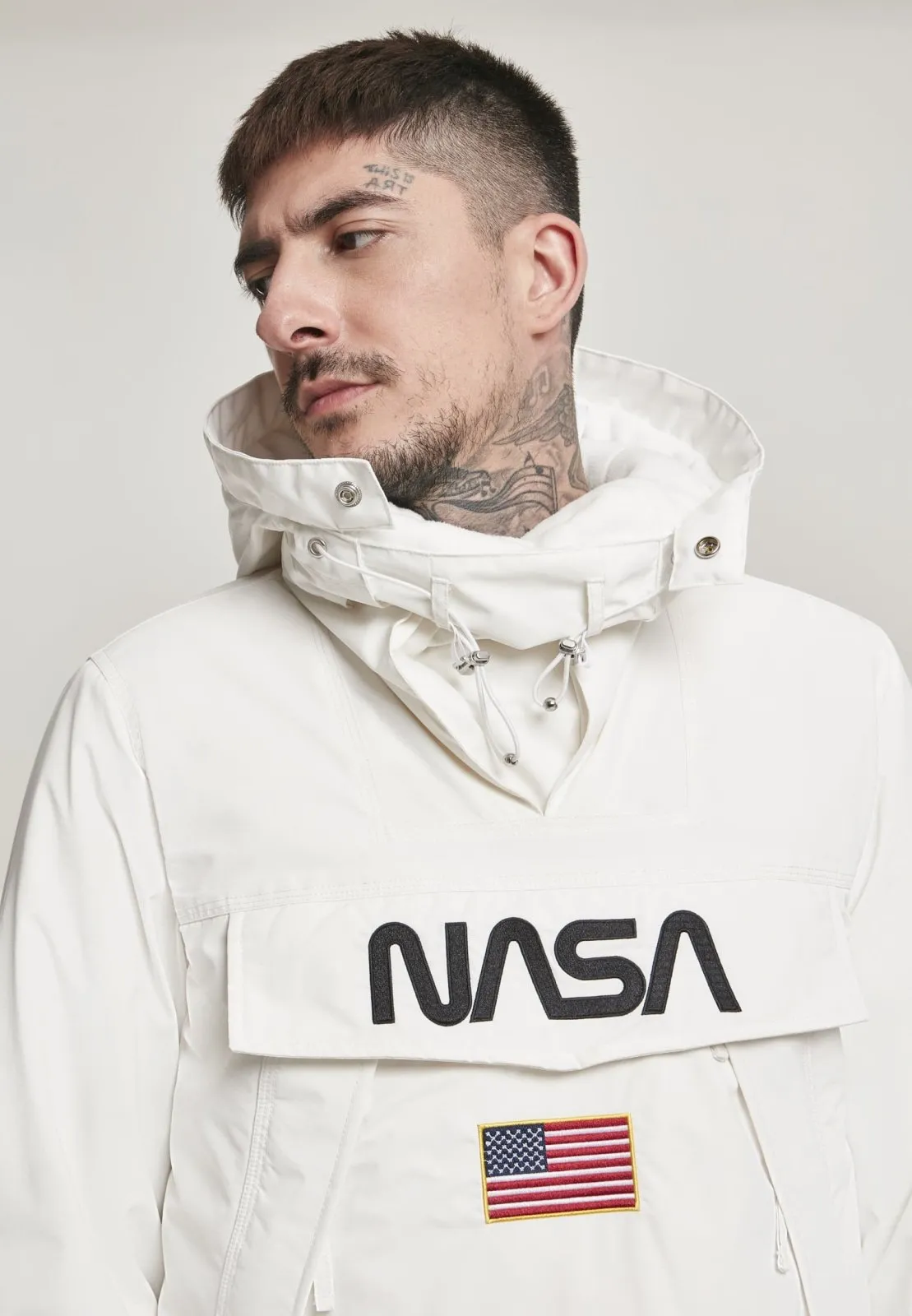 Cool Grey Windbreaker