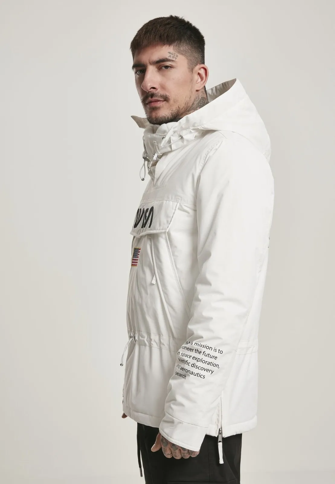 Cool Grey Windbreaker