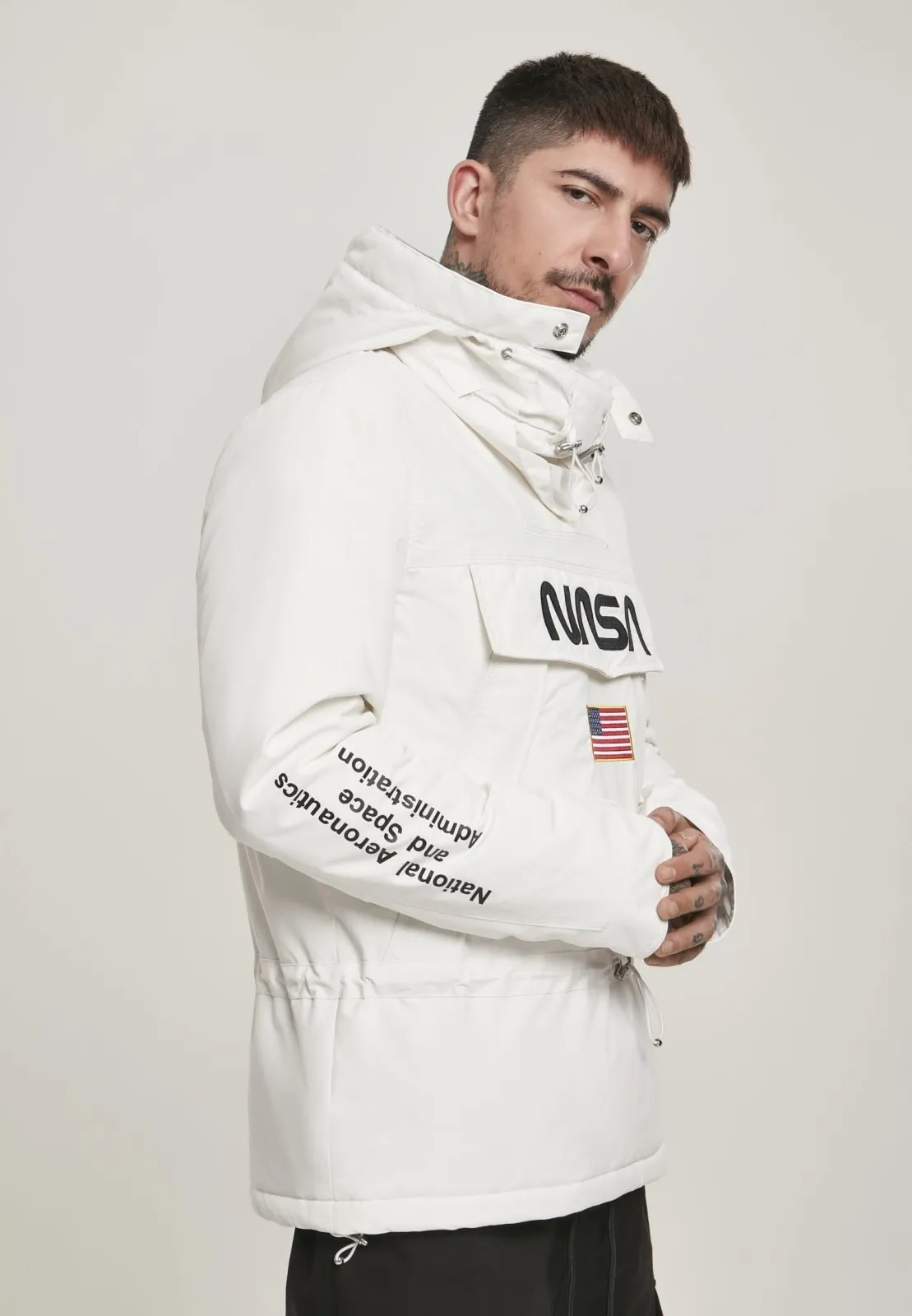 Cool Grey Windbreaker