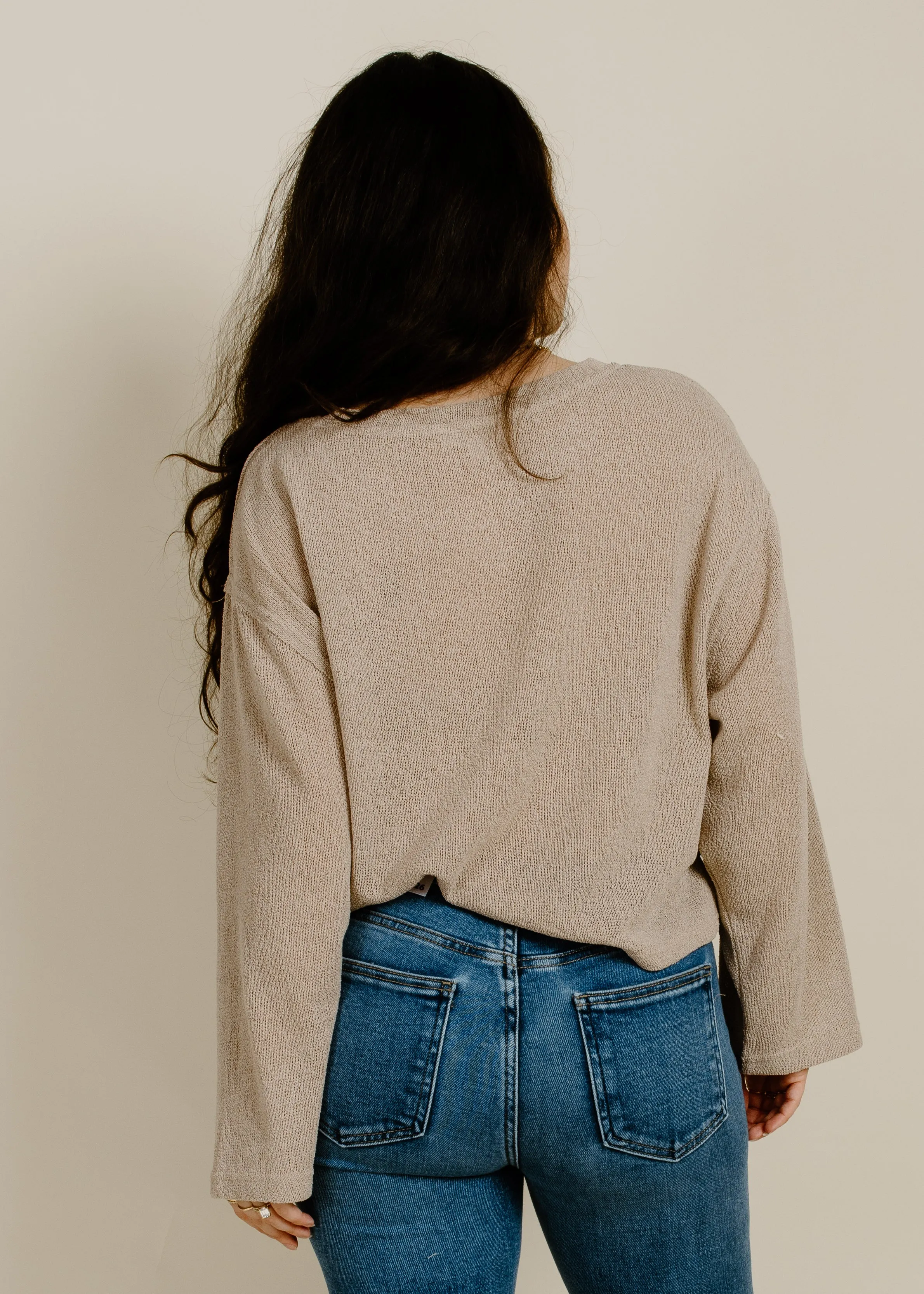 Devan Top - Taupe