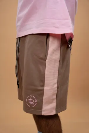 DLAB Short Brown/Cream/Pink