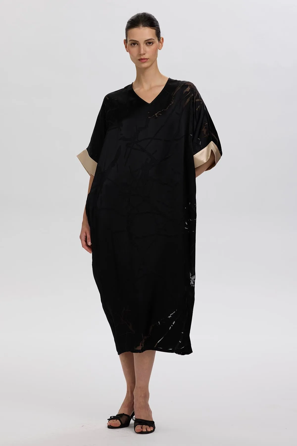 Ellery V-Neck Casual Dress