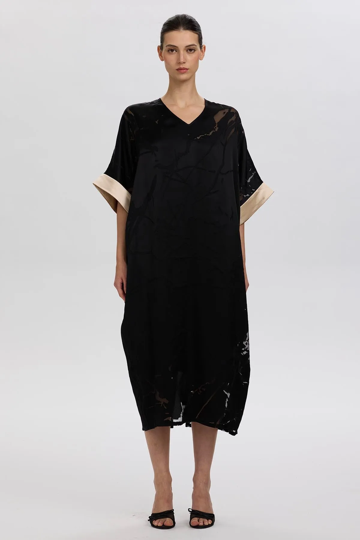 Ellery V-Neck Casual Dress