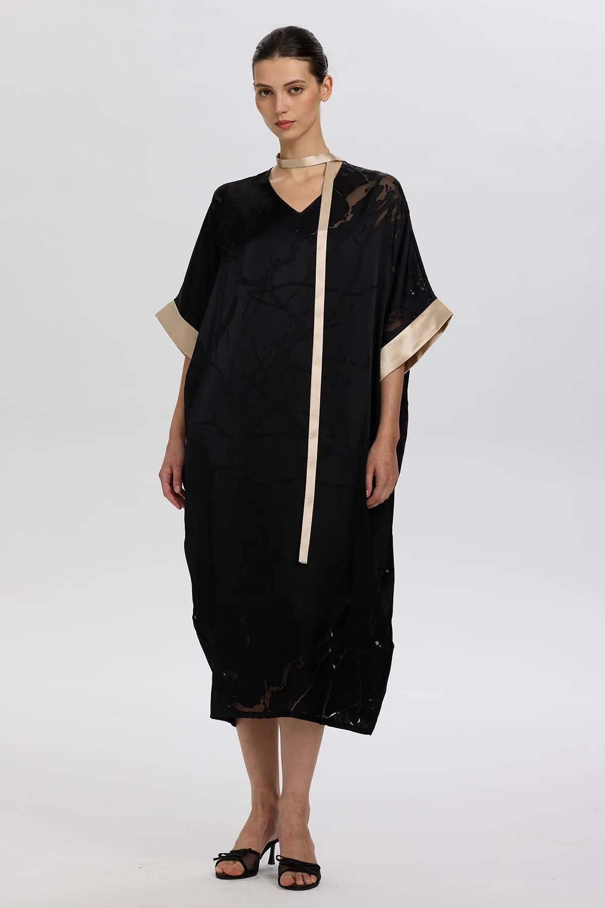 Ellery V-Neck Casual Dress