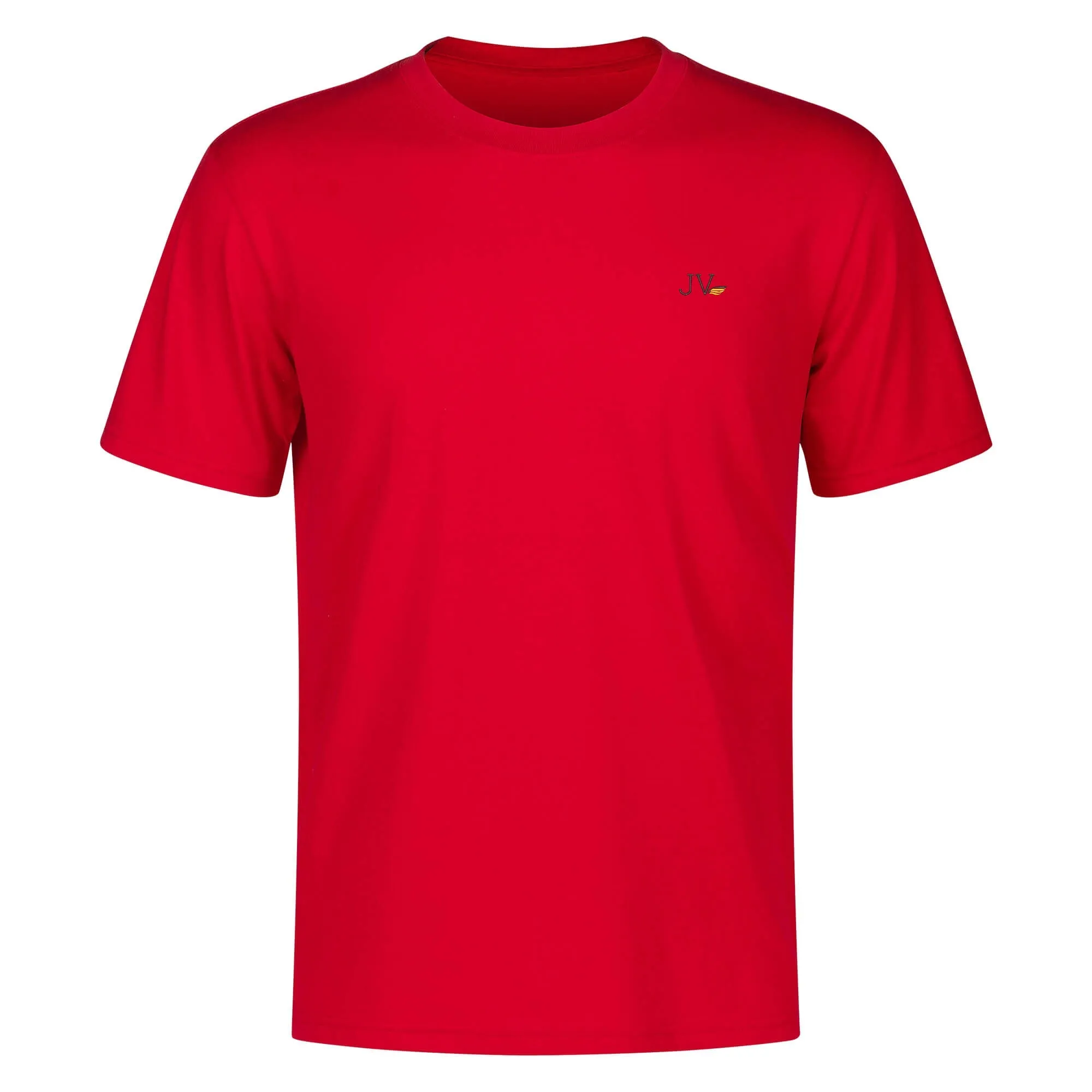 Embroidered Womens Cotton T shirt (Chest Design)
