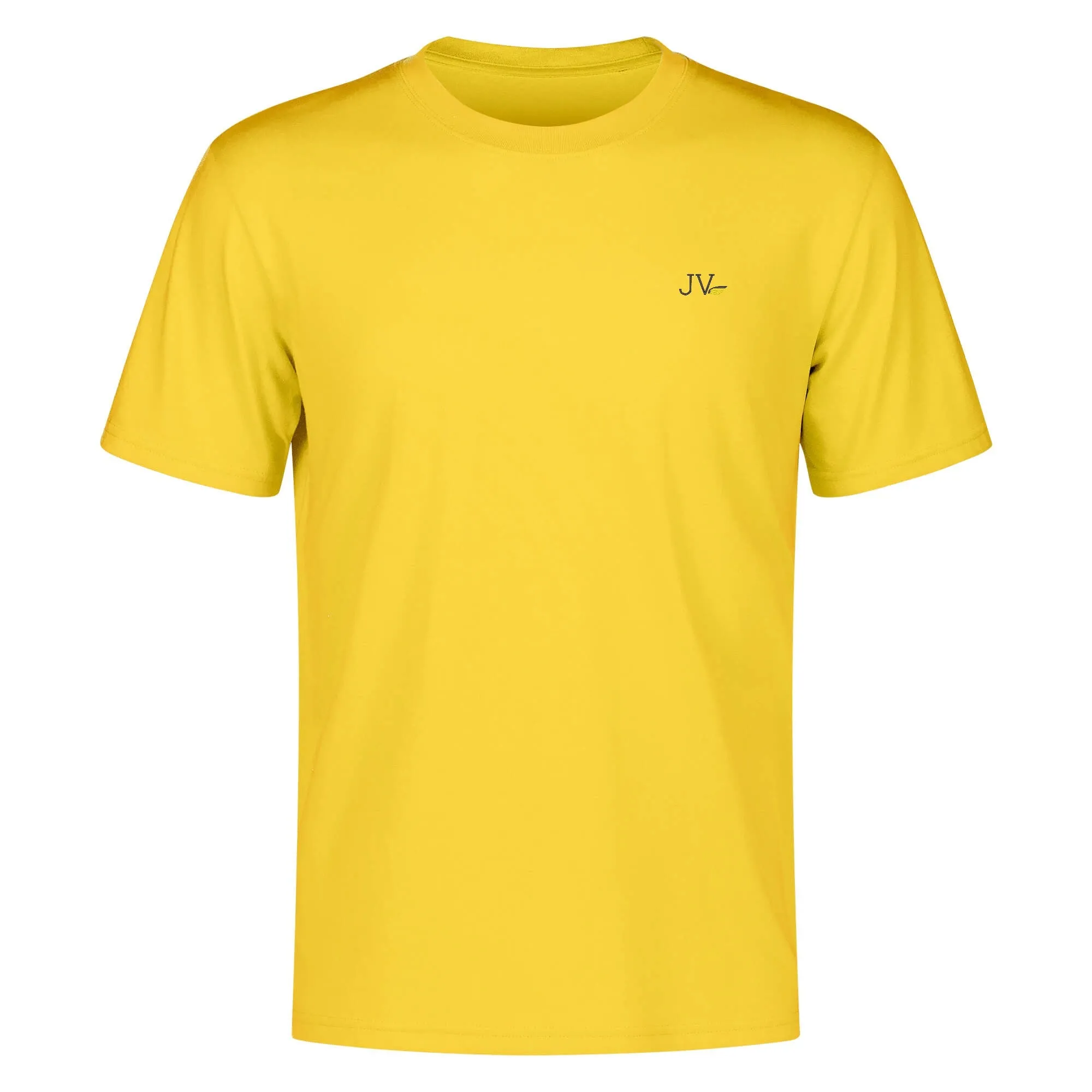 Embroidered Womens Cotton T shirt (Chest Design)