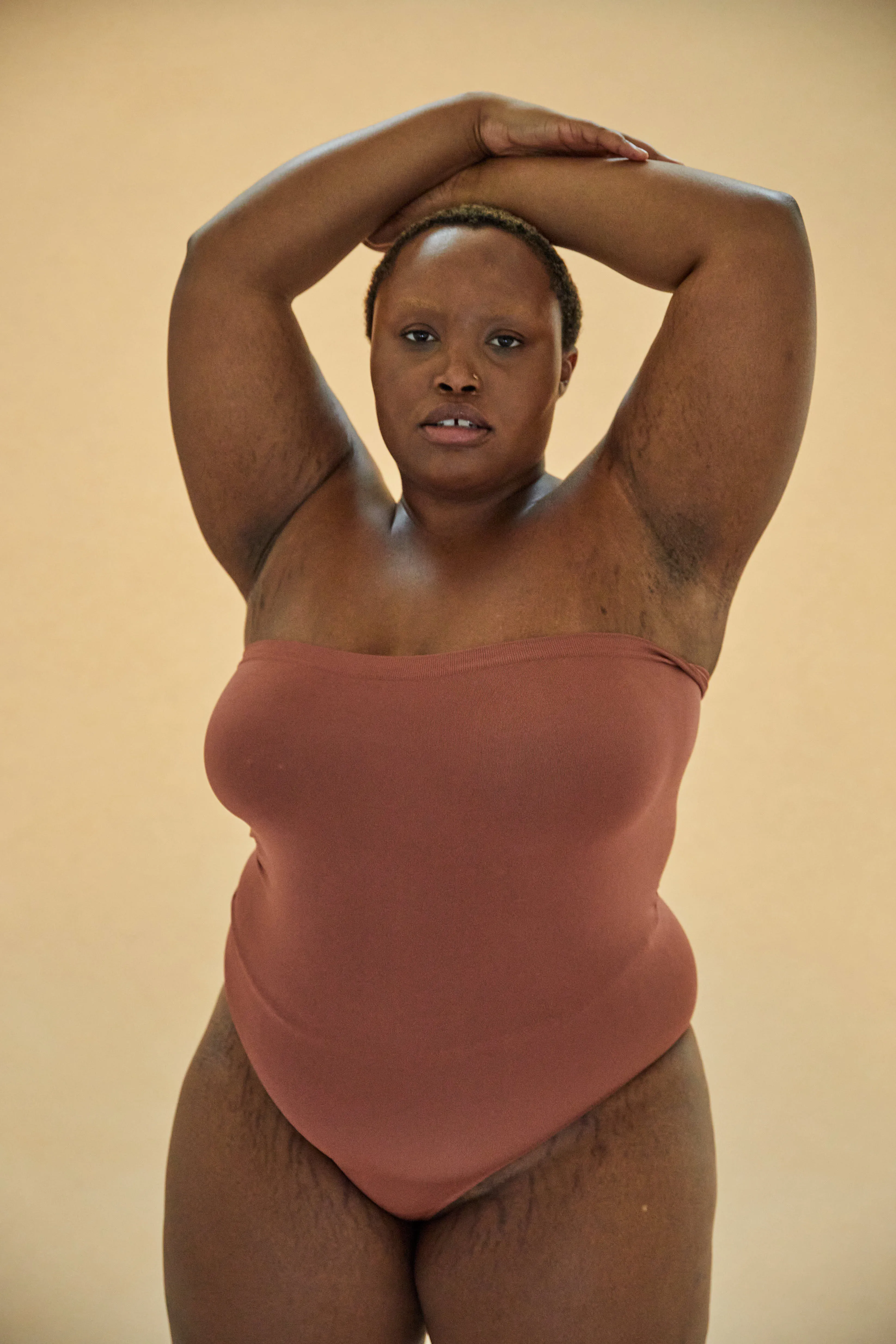 ENERGISED Body Swimsuit | Rusty Pink
