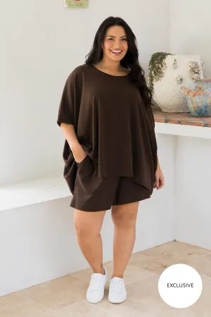 Everyday Lounge Shorts | Chocolate