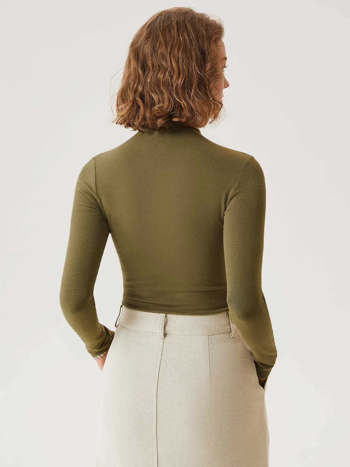 Everyday Mockneck Top