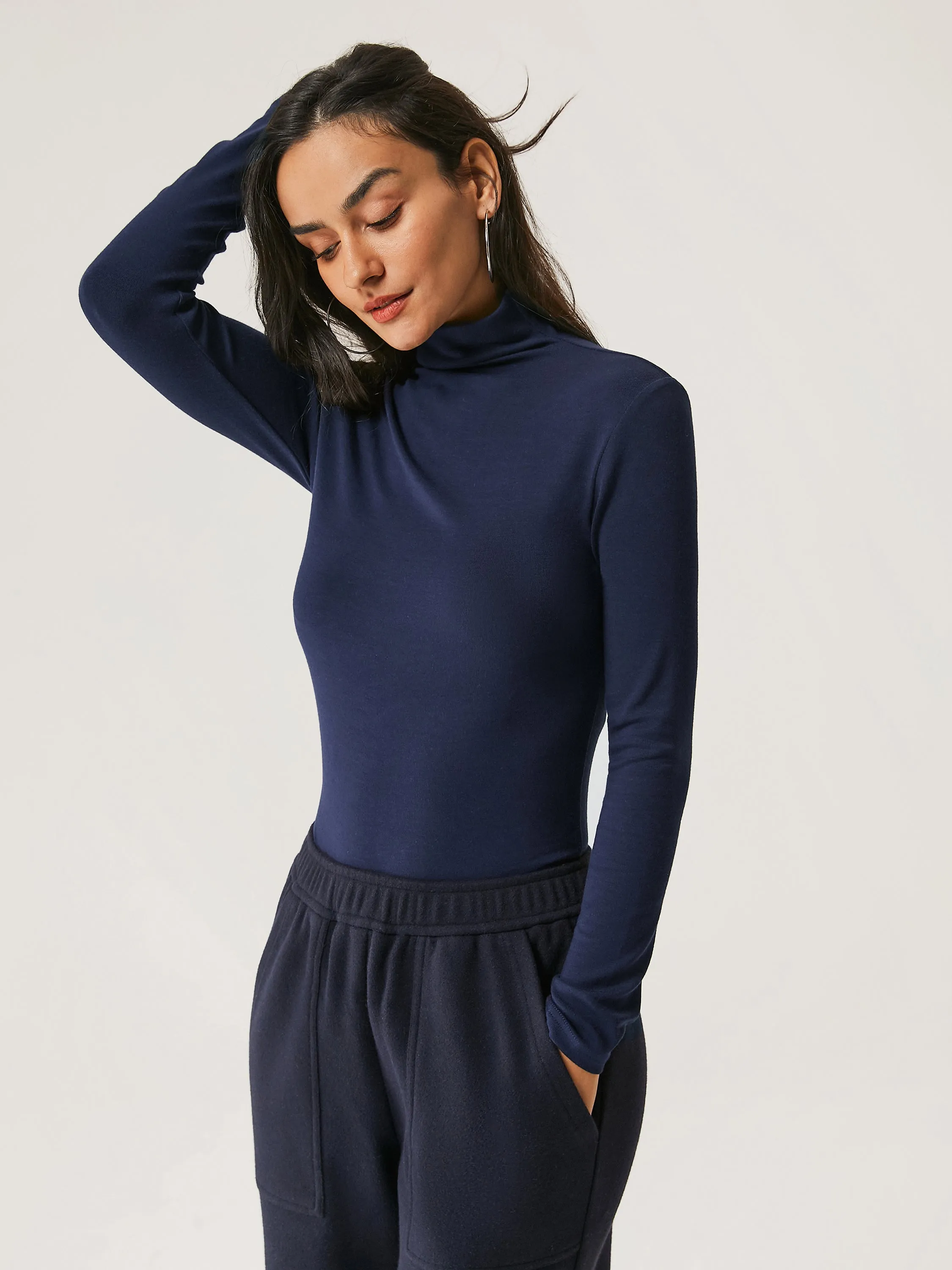 Everyday Mockneck Top