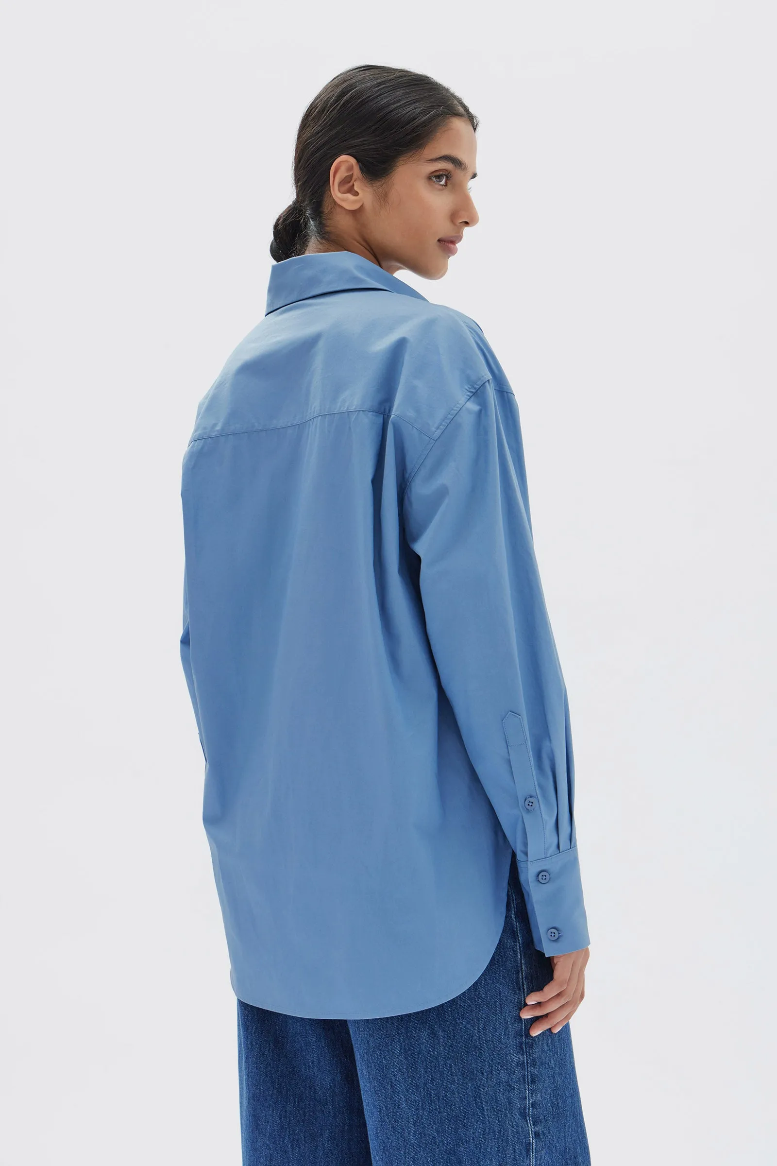Everyday Poplin Shirt| Infinity